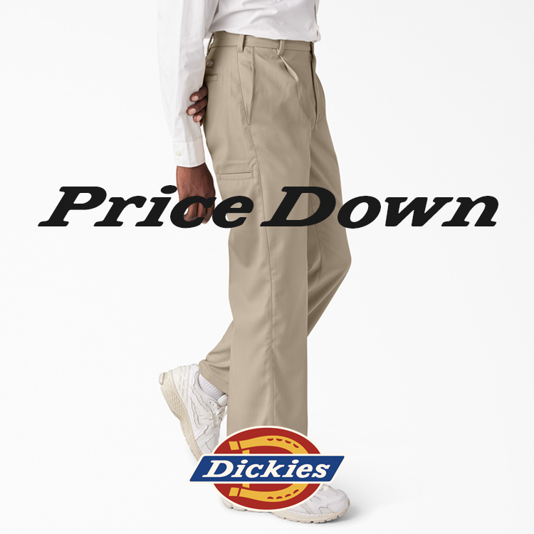 Dickies｜ディッキーズのトピックス「【Dickies】2024春夏新作などの一部アイテムがMAX50OFFまでプライスダウン