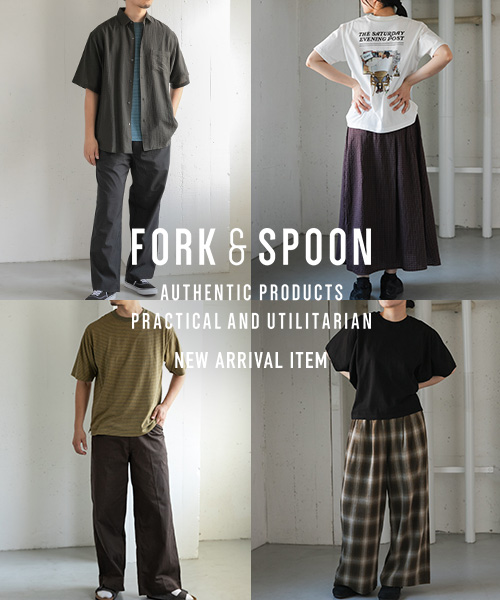 URBAN RESEARCH DOORS�i�A�[�o�� ���T�[�` �h�A�[�Y�j�̃V���b�v�j���[�X�u�yFORK&SPOON�znew arrival item�v