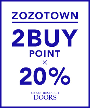 Urban Research Doors アーバン リサーチ ドアーズのトピックス 5 26 23 59まで 2点以上のお買い上げでポイント 還元 Zozotown
