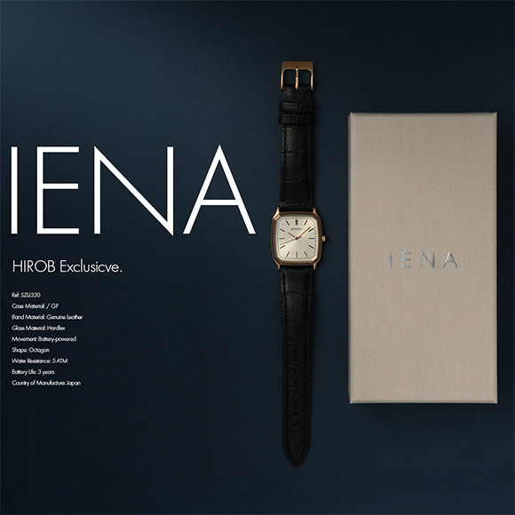 追加》SEIKO Exclusive IENA x HIROB Black 別注（アナログ腕時計
