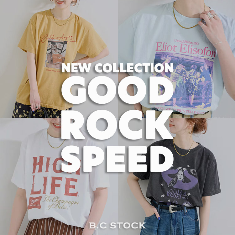 JOINT WORKS�i�W���C���g���[�N�X�j�̃V���b�v�j���[�X�u�ꖇ�ŃT�}�ɂȂ�I �yGOOD ROCK SPEED�z �V��R���N�V�����bB.C STOCK�v