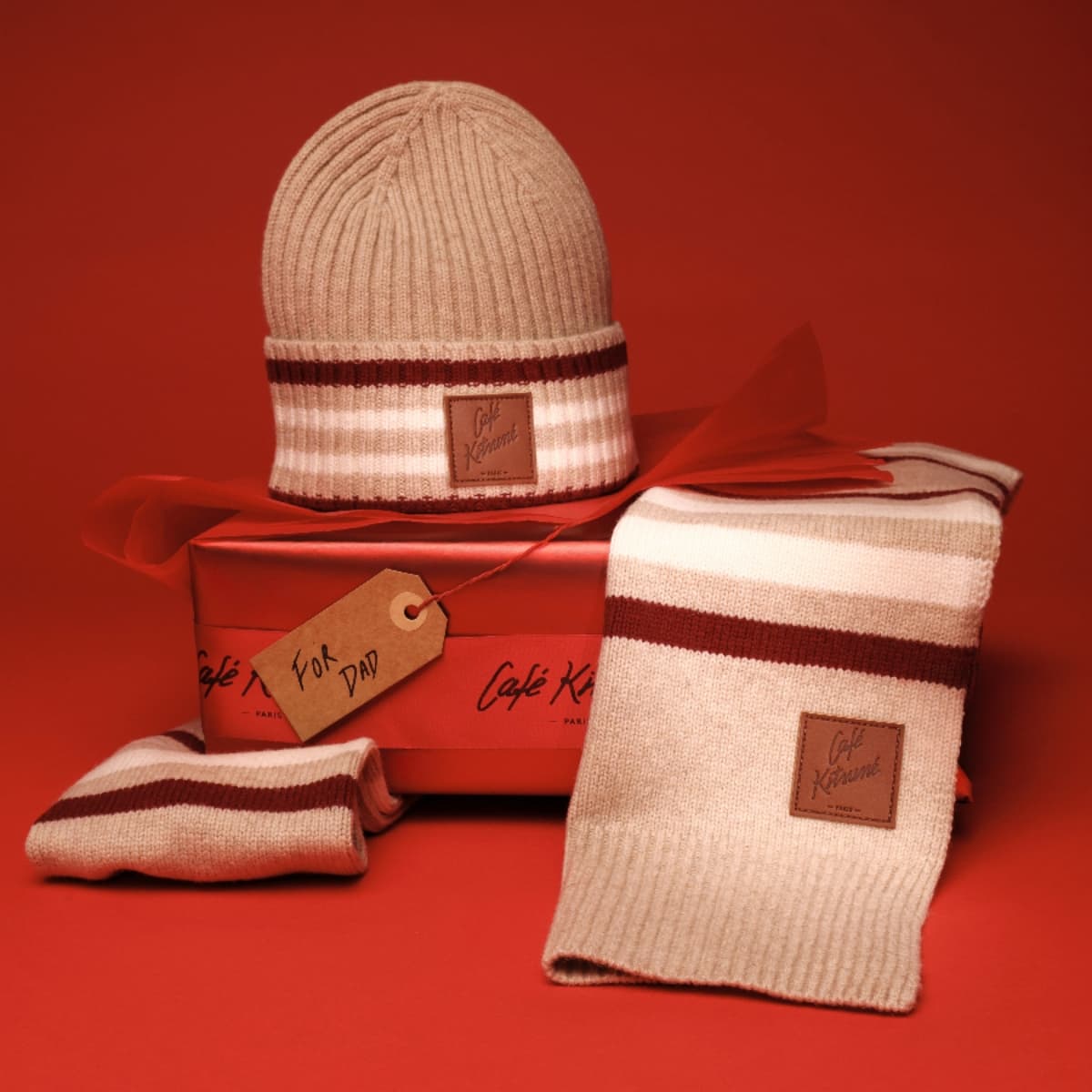 CAFE KITSUNE 6P CAP（キャップ）｜Maison Kitsune（メゾンキツネ）の