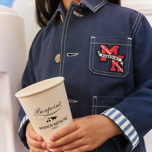 Maison Kitsune�i���]���L�c�l�j�̃V���b�v�j���[�X�uMaison Kitsune × Bonpoint�v