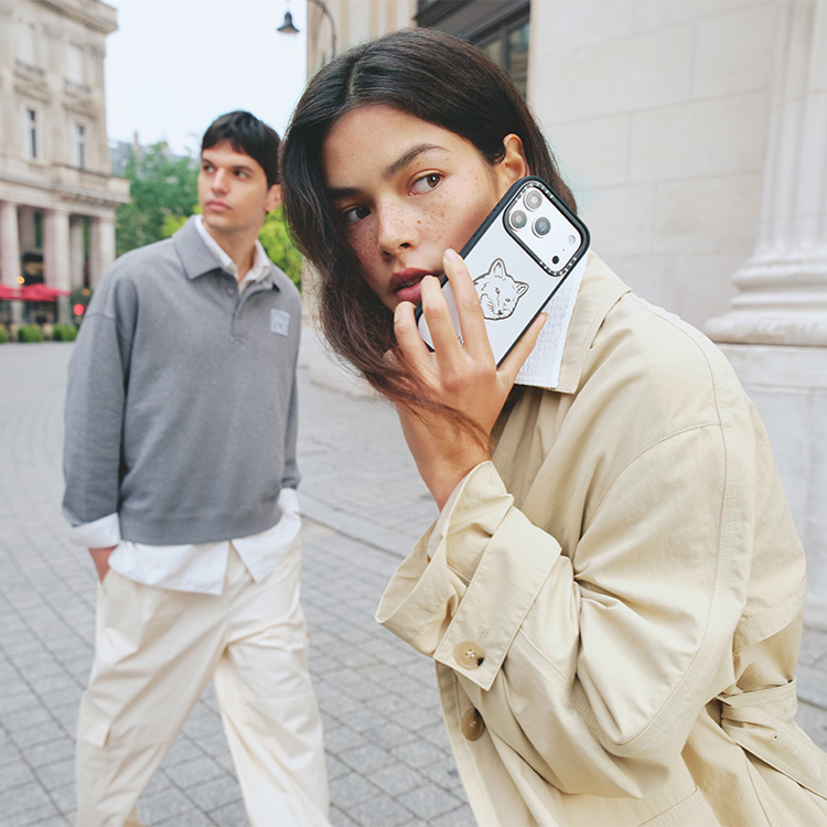 Maison Kitsune�i���]���L�c�l�j�̃V���b�v�j���[�X�uMaison Kitsune × CASETiFY�v
