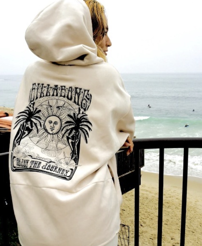 取寄) ビラボン レディース コズミック ムーン プルオーバー ブーディ Billabong women ほど遠く Billabong Cosmic  Moon Pullover