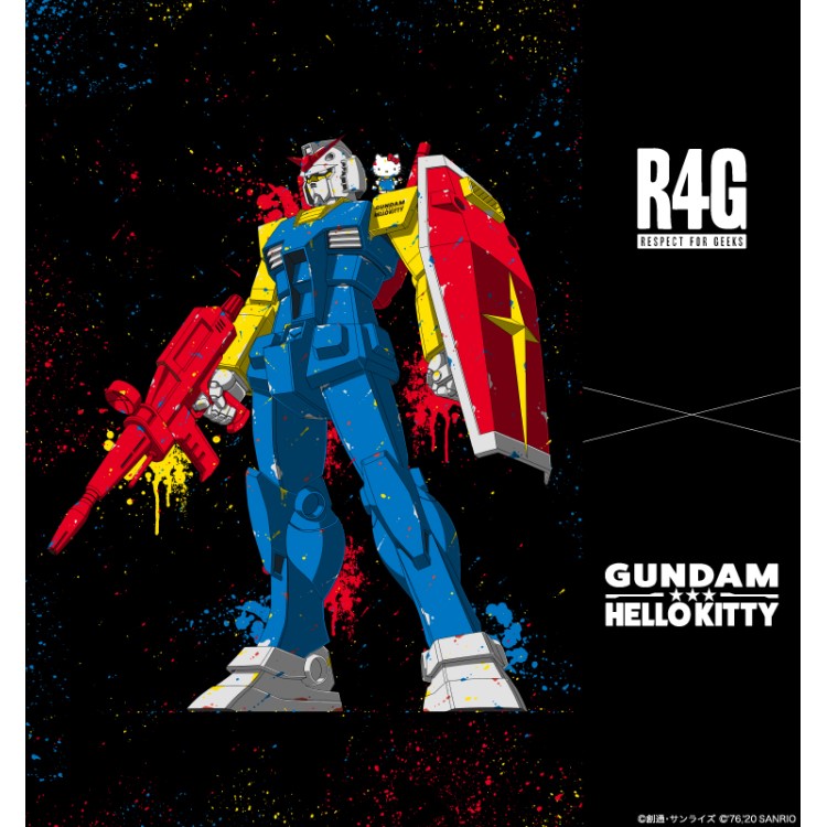ガンダム ハローキティ キティが温かく見守るシリーズt Tシャツ カットソー R4g アールフォージー のファッション通販 Zozotown