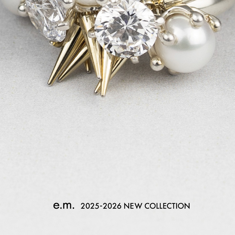 e.m. シルバー925 バゲットカット ジルコニアピアス (S) 2個セット SILVER925バゲットカットジルコニアピアス(M)/レディース/メンズ
