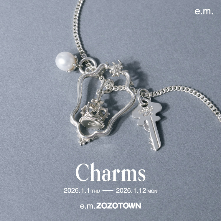 ジルコニア平打ちリング（リング）｜e.m.（イーエム）のファッション