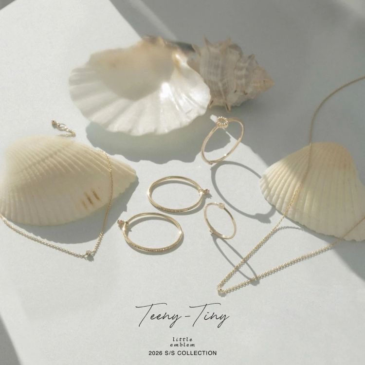 e.m.�i�C�[�G���j�̃V���b�v�j���[�X�u�h���w�̖񑩁h little emblem 2026 S/S collection�v