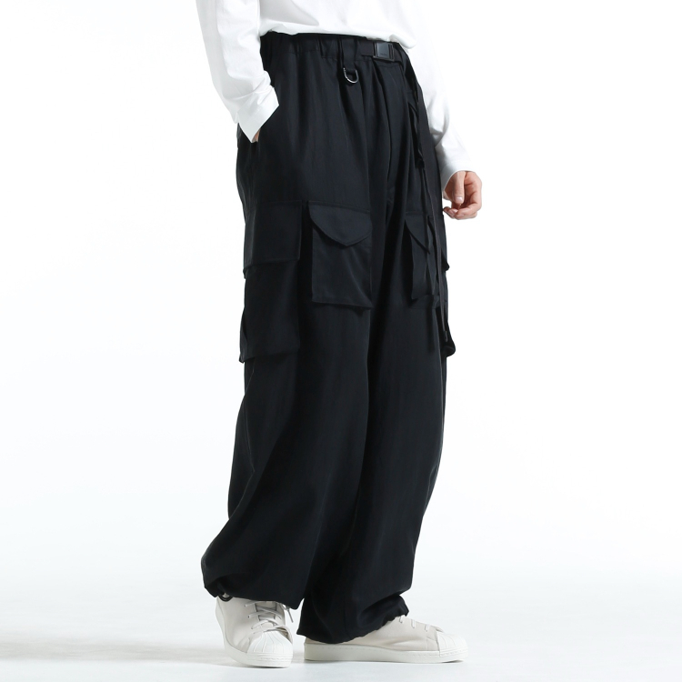 Y-3 ワイスリー 22SS M CH1 CARGO PANTS ロゴ ストライプ 甘く カーゴ 