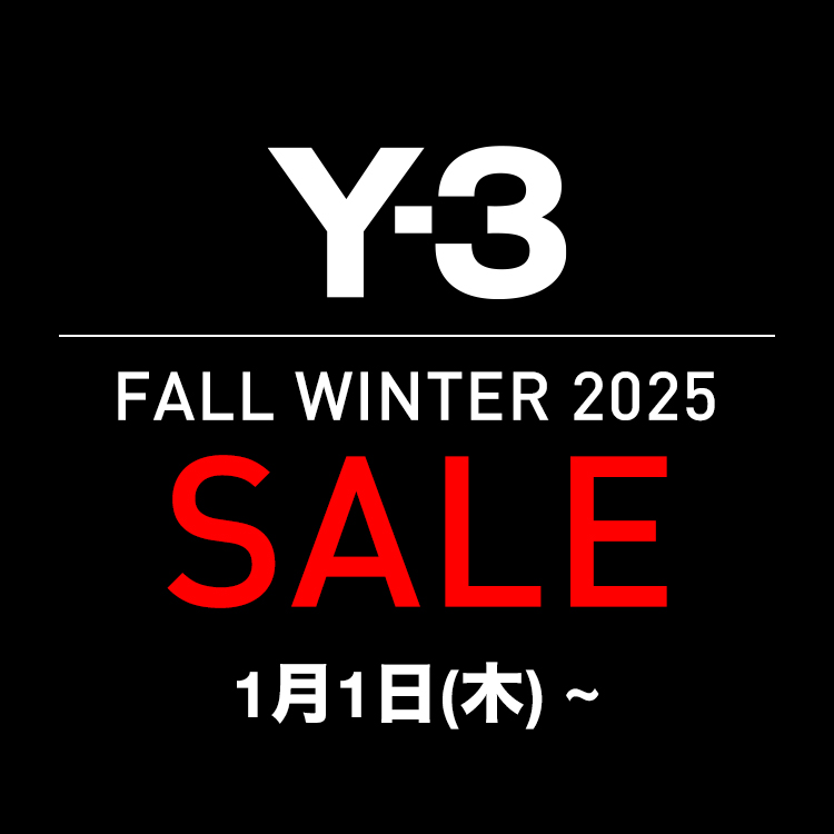 Y-3�i���C�X���[�j�̃V���b�v�j���[�X�uY-3 FALL / WINTER 2025 SALE �J�Áv