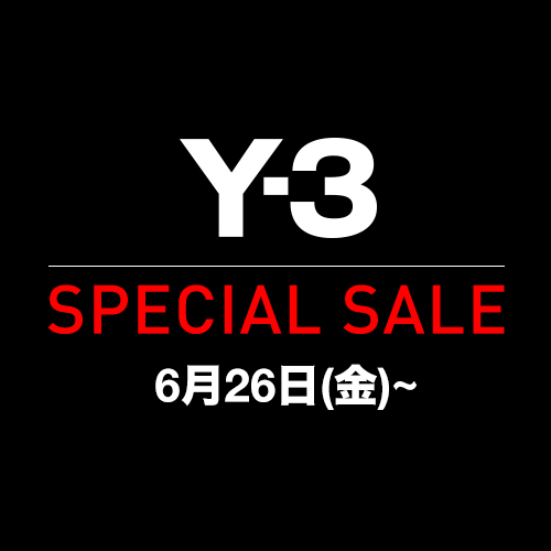 Y-3�i���C�X���[�j�̃V���b�v�j���[�X�uY-3 SPECIAL SALE �J�Áv