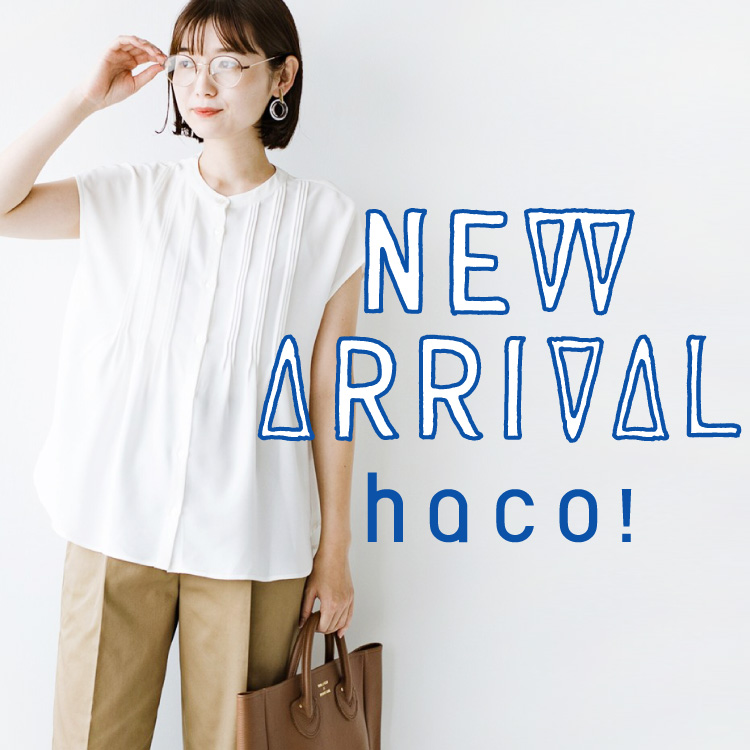 Haco ハコ のトピックス New Arrival 今っぽトップスやドット柄ワンピなどが新登場 Zozotown