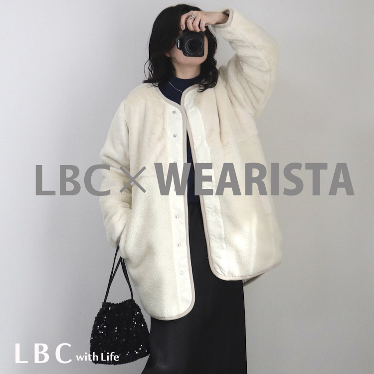 Lbc with Life�i�G���r�[�V�[ �E�B�Y���C�t�j�̃V���b�v�j���[�X�u�y�l�CWEARISTA���p�����o�[�V�u���t�@�[�L���g�R�[�g�z�������������I�I�v