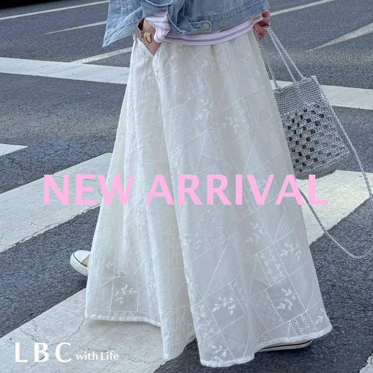 Lbc with Life�i�G���r�[�V�[ �E�B�Y���C�t�j�̃V���b�v�j���[�X�u�y�����ʌ��聦�z�p�b�`���[�N�����[�X�M���U�[�����O�X�J�[�g�v