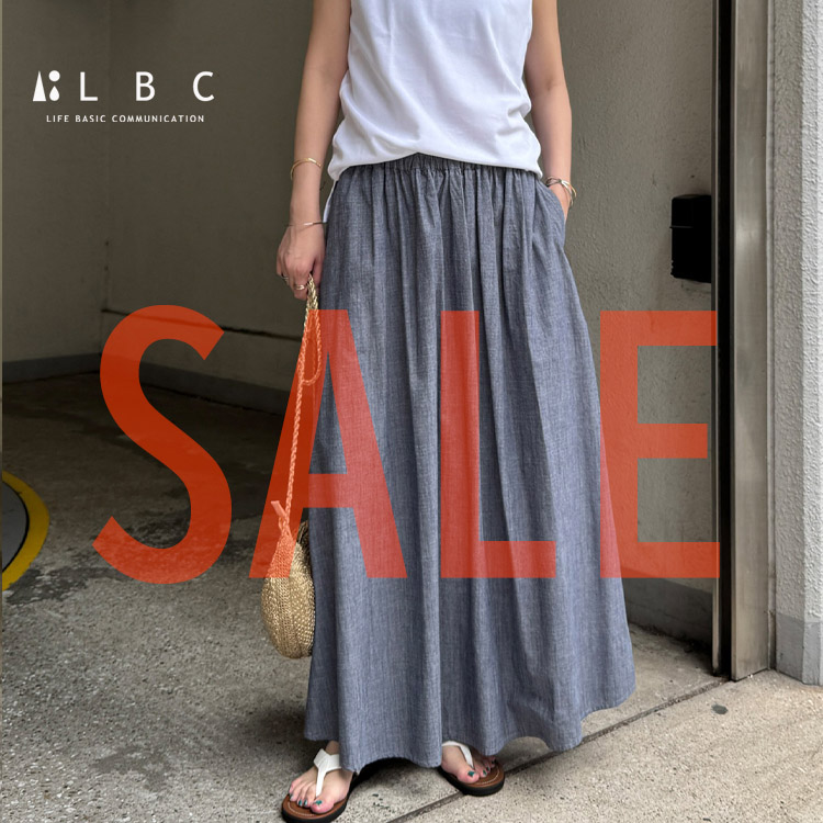 Lbc with Life�i�G���r�[�V�[ �E�B�Y���C�t�j�̃V���b�v�j���[�X�u�y���݌ɂ���̂݁��zSALE���R�b�g���V�����u���[�M���U�[�X�J�[�g�v