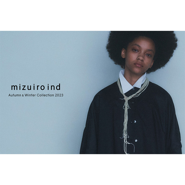 mizuiro ind アシンメトリーカラーワイドベスト（ベスト）｜mizuiroind