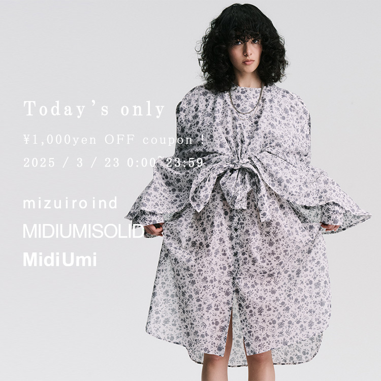 セール】mizuiro ind ウールブレンドテーラードジャケット