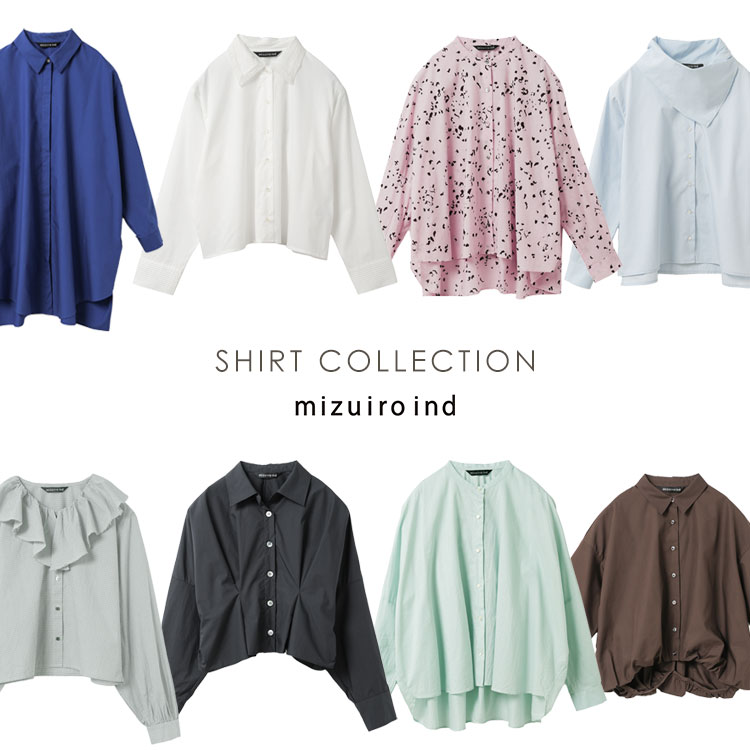 MARcourt�i�}�[�R�[�g�j�̃V���b�v�j���[�X�umizuiro ind�FSHIRT COLLECTION�v