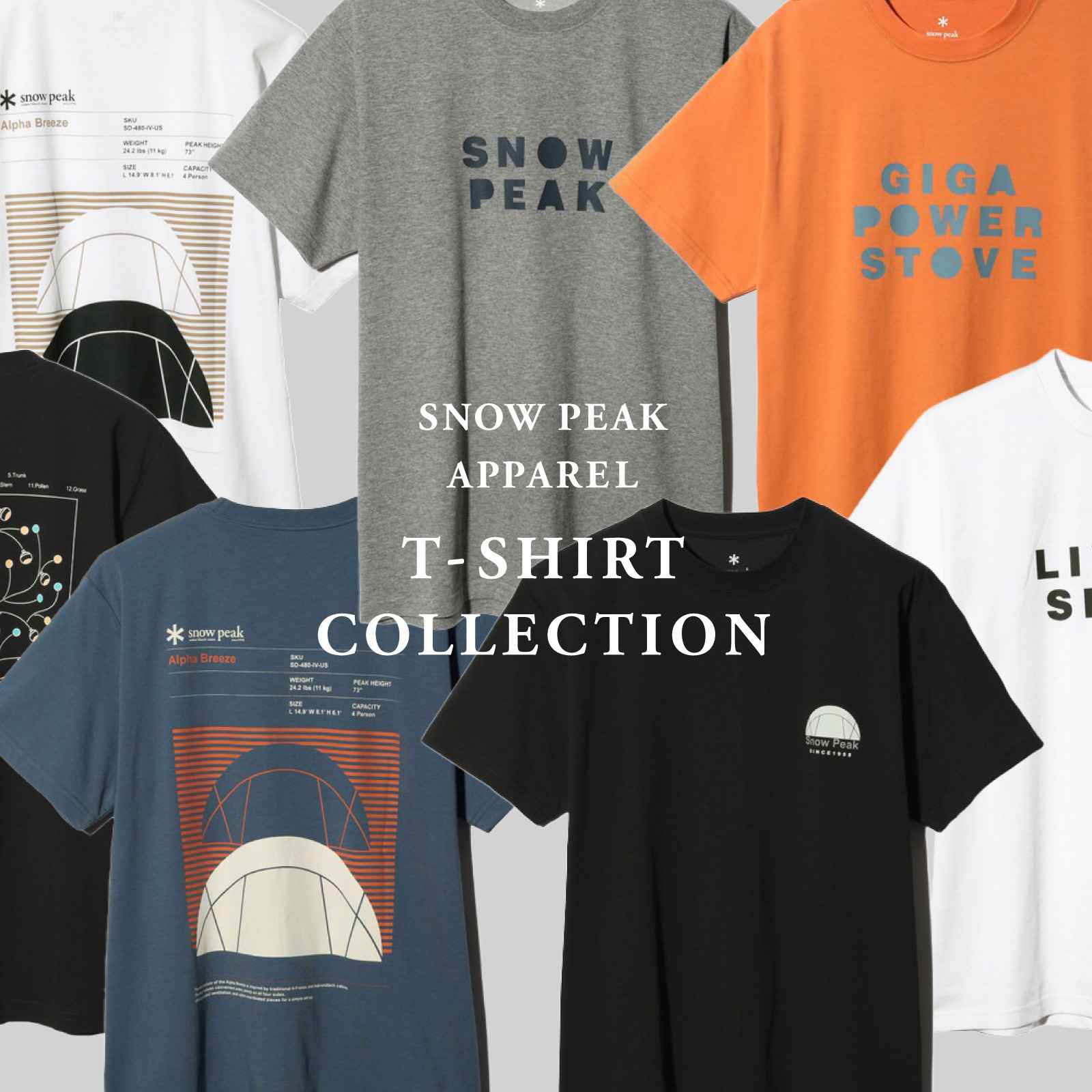 SNOWPEAKER T-Shirt CAMPER（Tシャツ/カットソー）｜Snow Peak 