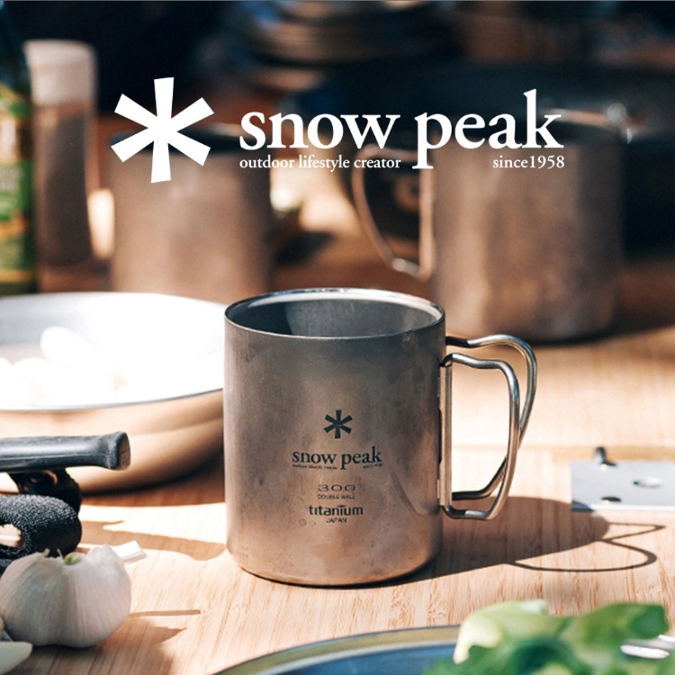 Snow Peak�i�X�m�[�s�[�N�j�̃V���b�v�j���[�X�u�ySnow Peak�z�M�A���W�b���������������A�������̃L�����v�M�A�v