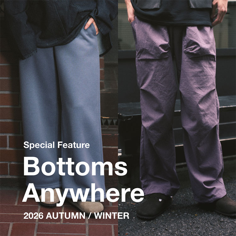Snow Peak�i�X�m�[�s�[�N�j�̃V���b�v�j���[�X�u�y26AW NEW ARRIVALS�z�H�~�̃X�^�C��������A�{�g���R���N�V�����bSnow Peak�v