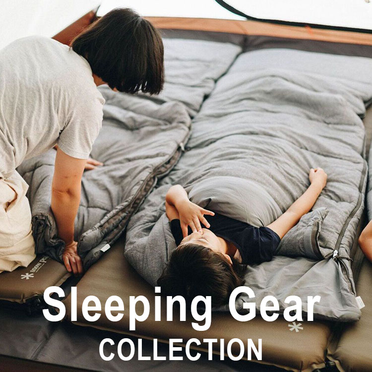 Snow Peak�i�X�m�[�s�[�N�j�̃V���b�v�j���[�X�u�yFEATURED�z�L�����v�̖�����K�ɁA�X���[�s���O�M�A���W�bSnow Peak�v