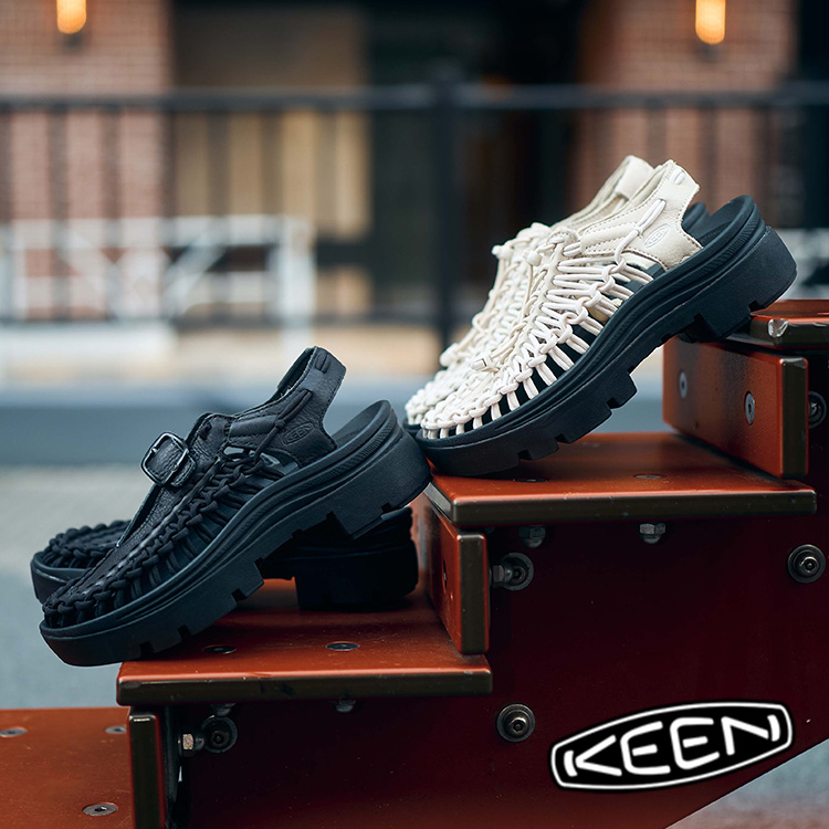 KEEN｜キーンのトピックス「【KEEN 公式】最も厚底なUNEEKシリーズ