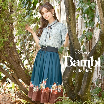 Axes Femme アクシーズファムのトピックス Axes Femme Poetique Disney Bambi Collection Zozotown