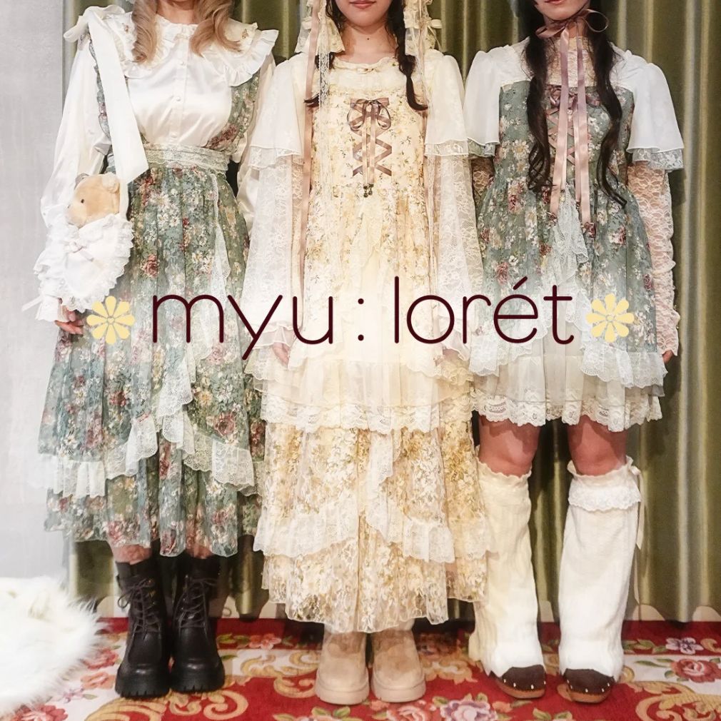 フラワーチェックキャミチュニ（チュニック）｜myu:loret（ミュウ