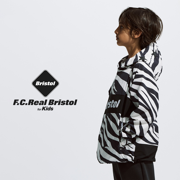 TECH SWEAT BIG LOGO HOODIE（パーカー）｜F.C.Real Bristol for Kids