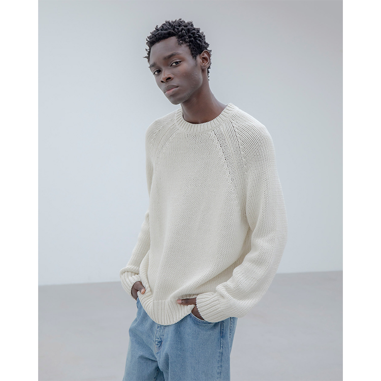 通販 サイト uniform experiment NORDIC CREWNECK KNIT - トップス