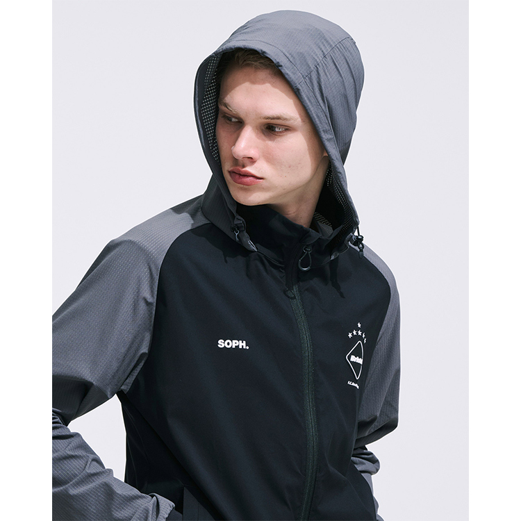 PDK HALF ZIP HOODED TOP（パーカー）｜F.C.Real Bristol（エフシー ...