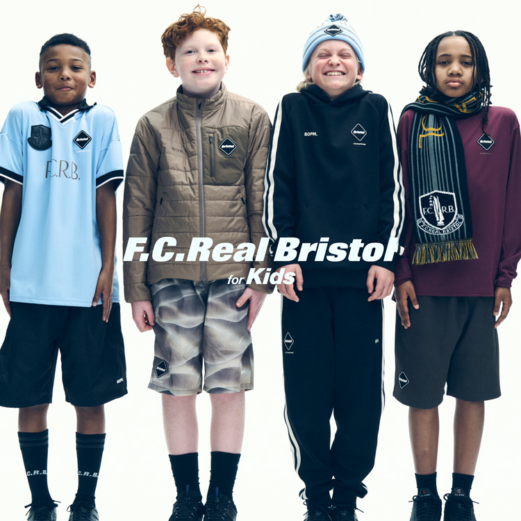 TRAINING TRACK JACKET（ブルゾン）｜F.C.Real Bristol for Kids