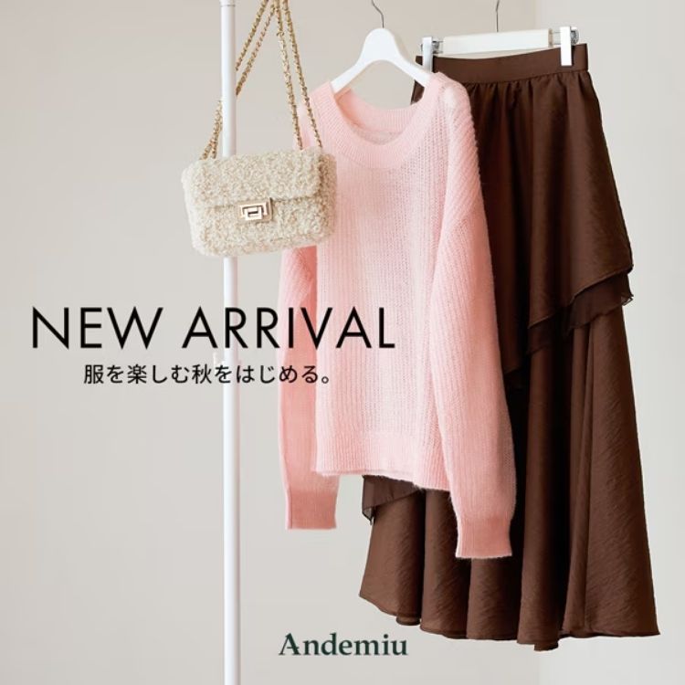 Andemiu�i�A���f�~���E�j�̃V���b�v�j���[�X�u�yNEW ARRIVAL�z�H���[�h���܂�A�ŏ{���[�h���[�u�v