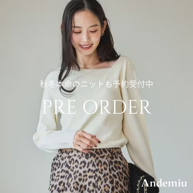 Andemiu�i�A���f�~���E�j�̃V���b�v�j���[�X�u�yAndemiu�zPRE ORDER�^���G�̒��ڃA�C�e�������I�v