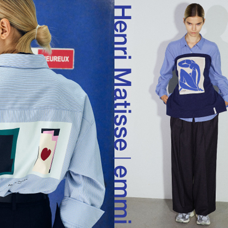 emmi�i�G�~�j�̃V���b�v�j���[�X�u�yemmi�zHenri Matisse�b�A�[�g��Z���A������A�C�e���v