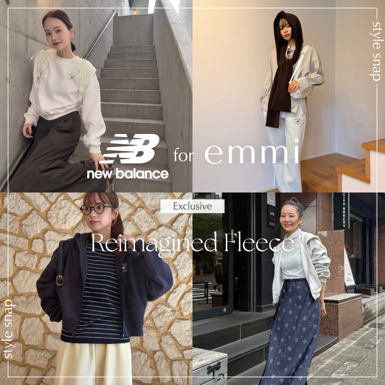 emmi�i�G�~�j�̃V���b�v�j���[�X�uNew Balance × emmi�bitem PICK UP�v