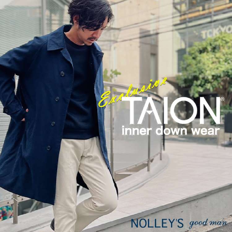 NOLLEY'S｜ノーリーズのトピックス「【TAION/タイオン】ノーリーズ別注 