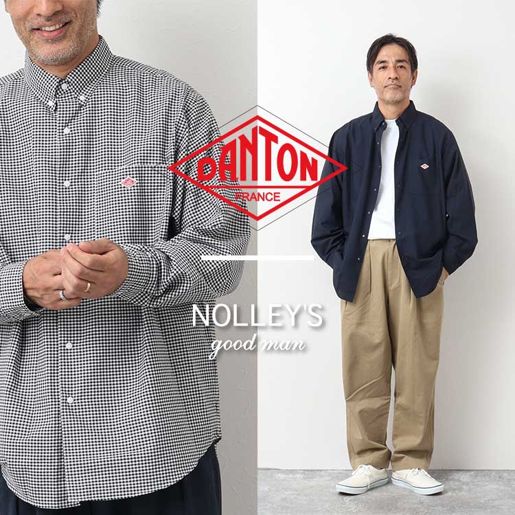 DANTON/ダントン】ROUND COLLAR P.O SHIRT OXP（シャツ/ブラウス