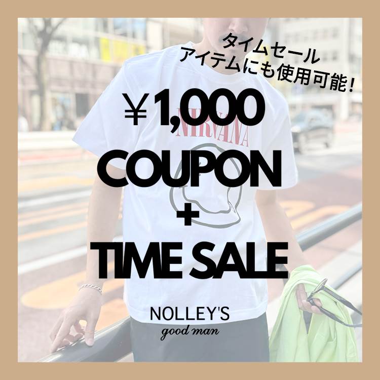 NOLLEY'Sim[[Yj̃Vbvj[XuyNOLLEY'S Yz1000~N[|sIԌTIME SALEJÒIIv