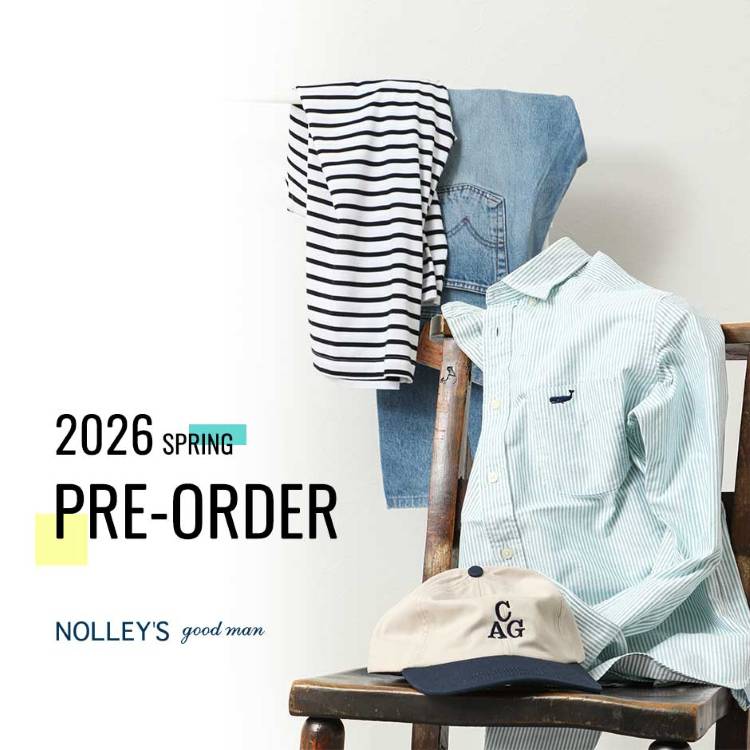 NOLLEY'S�i�m�[���[�Y�j�̃V���b�v�j���[�X�u�yNOLLEY'S goodman�z2026S/S ��s�\��X�^�[�g�v