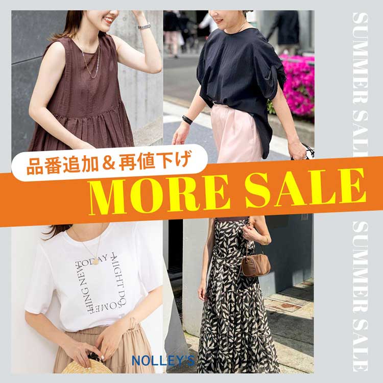 NOLLEY'S�i�m�[���[�Y�j�̃V���b�v�j���[�X�u�yNOLLEY'S�zSAUMMER SALE! �{�����X�ɕi�Ԓǉ����Ēl�����I�v