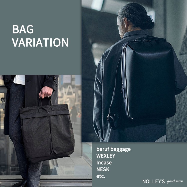 NOLLEY'S�i�m�[���[�Y�j�̃V���b�v�j���[�X�u�yBAG VARIATION�zON��OFF���g����o�b�O�������܂����B�v