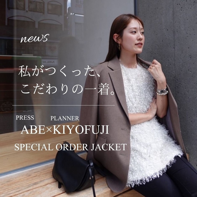 NOLLEY'S�i�m�[���[�Y�j�̃V���b�v�j���[�X�u�yNOLLEY�fS�zPR���� SPECIAL ORDER JACKET�v