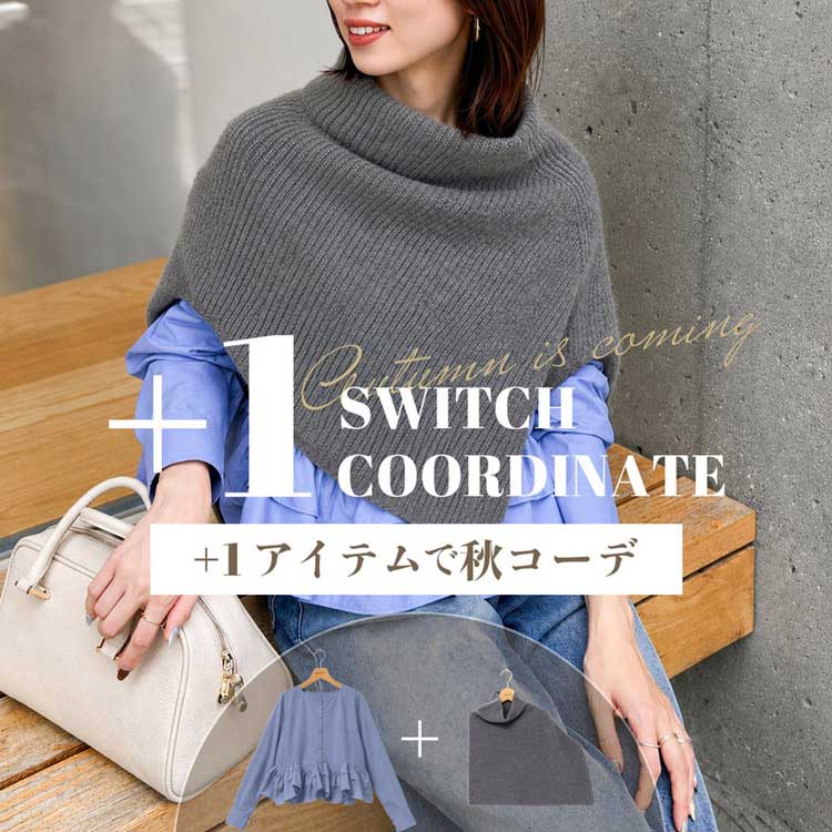NOLLEY'S�i�m�[���[�Y�j�̃V���b�v�j���[�X�u�yNOLLEY'S�z�{1�ŏH�R�[�f��SWITCH COORDINATE�v