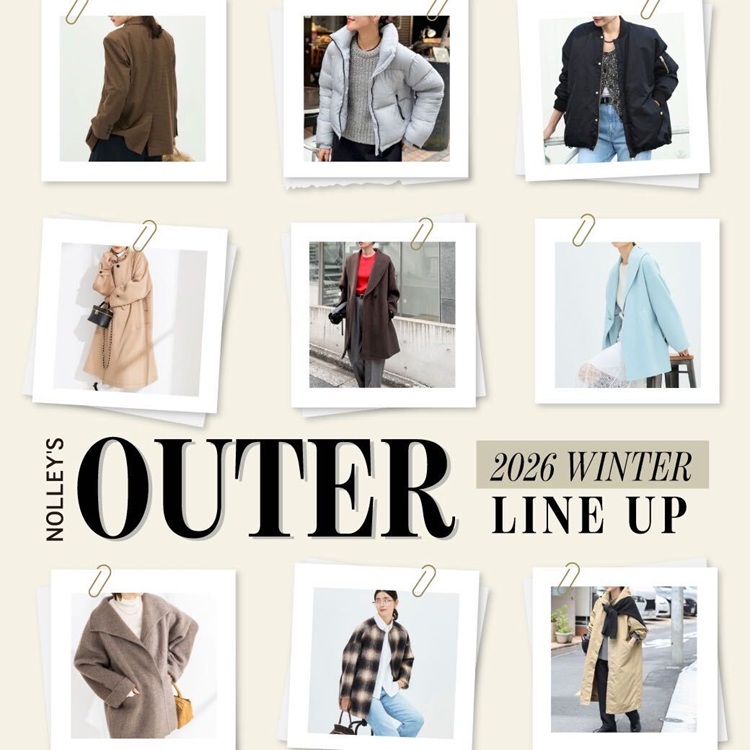 NOLLEY'S�i�m�[���[�Y�j�̃V���b�v�j���[�X�u�yNOLLEY'S�z2026WINTER OUTER LINEUP�v