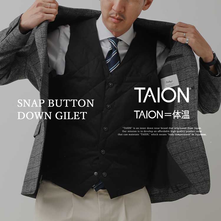NOLLEY'S�i�m�[���[�Y�j�̃V���b�v�j���[�X�u�yTAION/�^�C�I���zSNAP BUTTON DOWN GILET�v