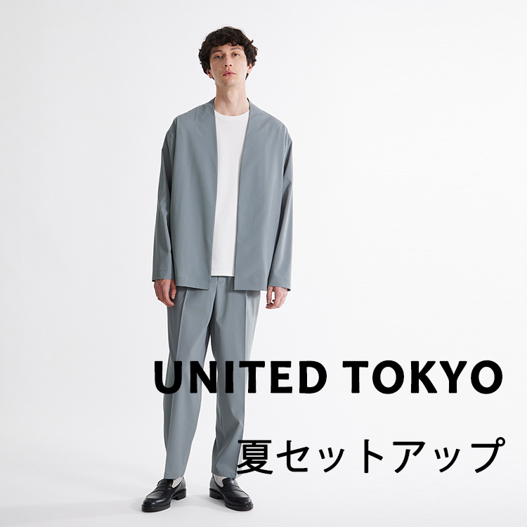 公式の限定商品 united ユナイテッドトウキョウ　セットアップ tokyo テーラードジャケット