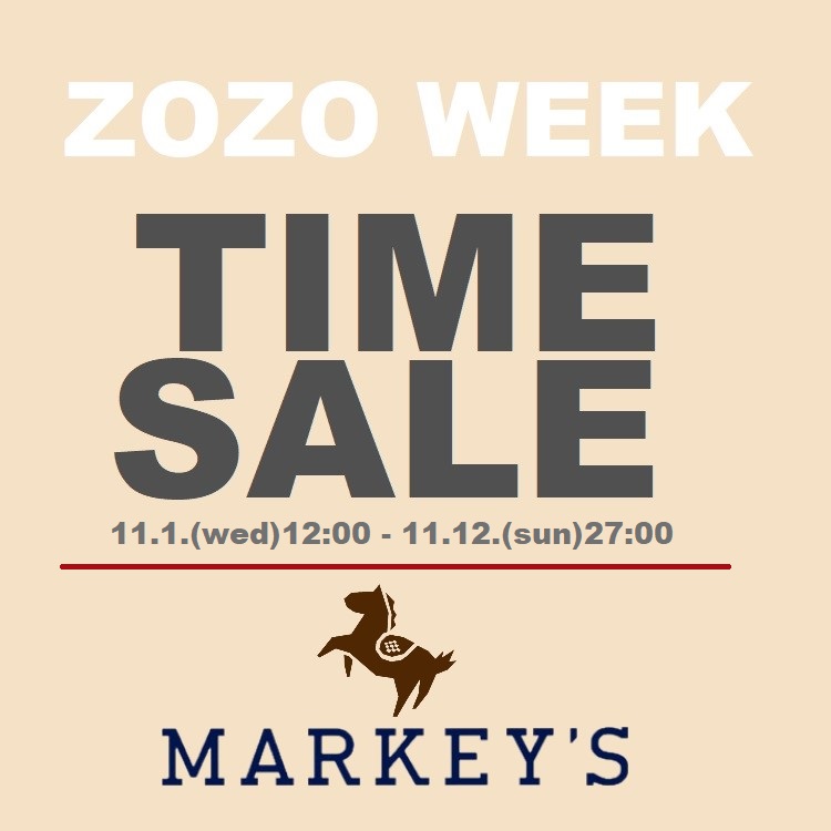 MARKEY'S｜マーキーズのトピックス「定番アウターも10％OFF！ZOZOWEEK